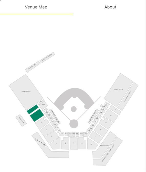  Tacoma vs. Salt Lake Bees Map